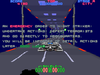 Night Striker screenshot 4 for Playstation